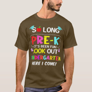 Kinder Kinder so lange vor dem Kindergarten hier k T-Shirt