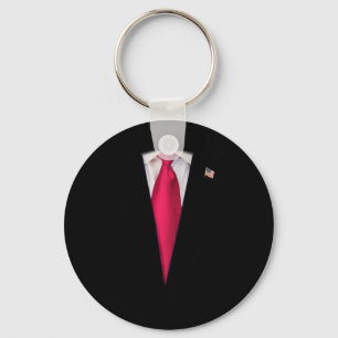 Kinder Kinder Trump Halloween Kostüm  Schlüsselanhänger