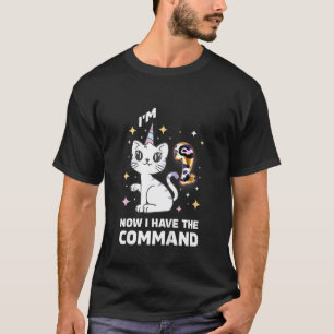 Kinder Kinder Zwei 2 Jahre Geburtstagskatze 2 Jahr T-Shirt