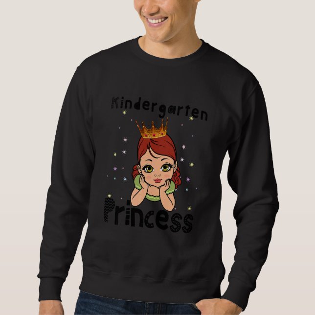Kinder Kindergarten Princess Kleinkind Girl Sweatshirt (Vorderseite)