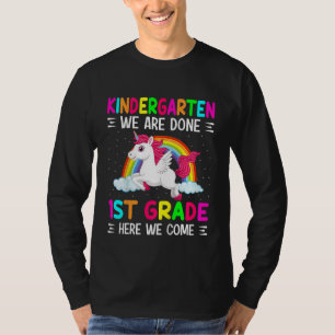 Kinder Kindergarten Wir sind 1. Klasse hier I Com T-Shirt