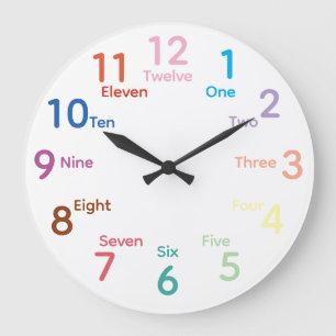 Kinder Klassenzimmer Wanduhr