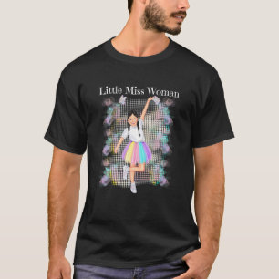 Kinder Kleine Frau Internationaler Frauentag H T-Shirt