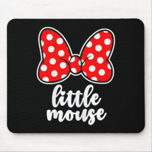 Kinder Kleiner Maus Familienurlaub Schleife - Juge Mousepad
