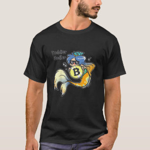 Kinder Kleinkind Hodler Bitcoin Meerjungfrau mit S T-Shirt