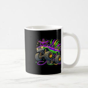 Kinder Kleinkind Mardi Gras Monster Truck Kaffeetasse