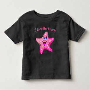 Kinder Kleinkind T - Shirt Starfish