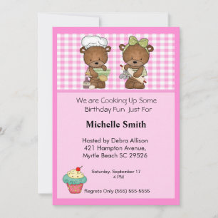 Kinder Koch Geburtstagseinladungen Einladung