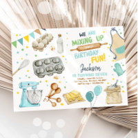 Kinder Kochgeburtstag Jungen Küche Backen Koch