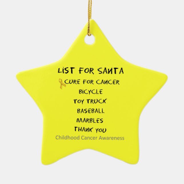 Kinder-Krebs-Bewusstsein Weihnachtsmann-Boys Keramikornament (Vorne)
