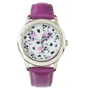 Kinder Kuh Designed Watch Armbanduhr