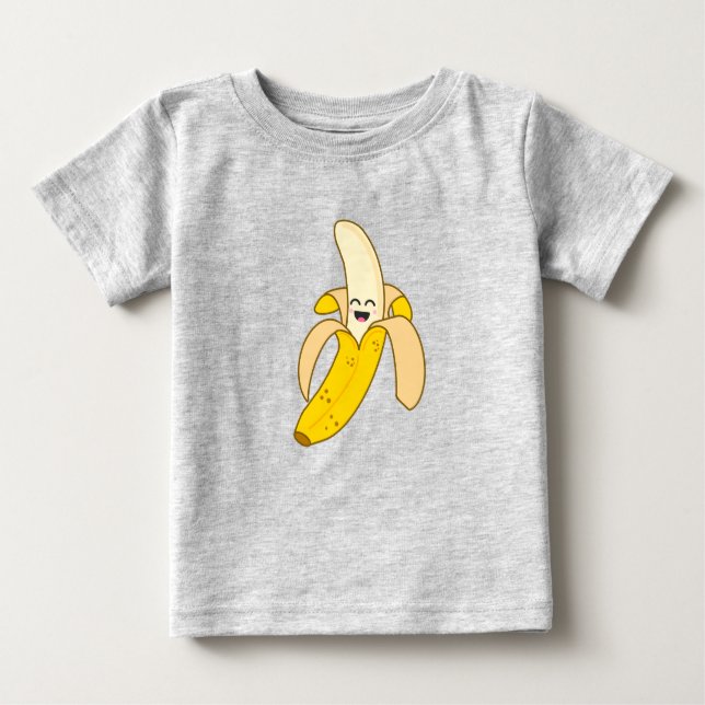 Kinder lächeln Banana-T - Shirt (Vorderseite)