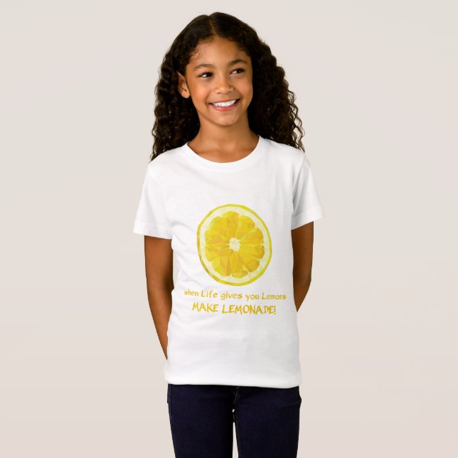 Kinder lemonieren T - Shirt. T-Shirt (Vorne ganz)