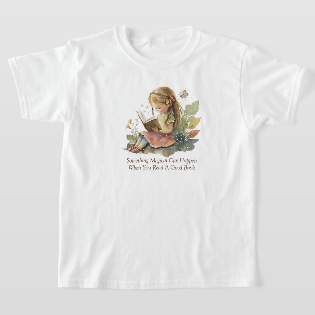 Kinder lesen T - Shirt (Ablage )