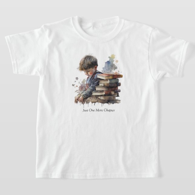 Kinder lesen T - Shirt (Ablage )