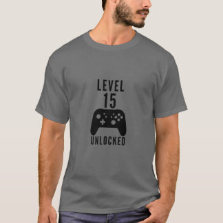 Kinder Level 15 Geschenke für den ungesicherten Vi T-Shirt
