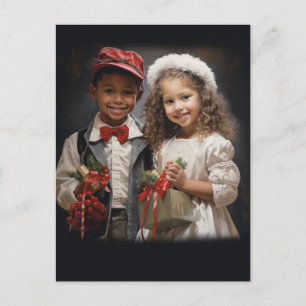 Kinder Liebe Couple Postkarte