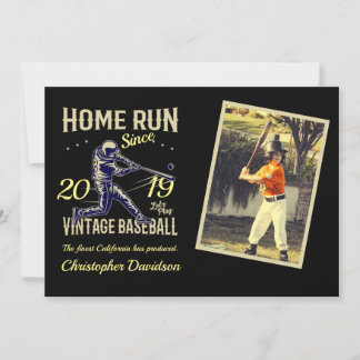 Kinder Little League Baseball Geburtstagseinladung Einladung