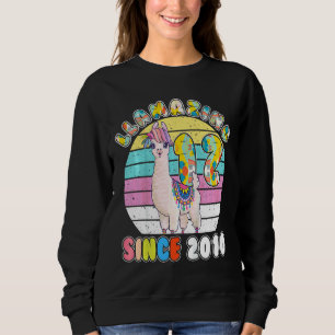 Kinder Llama Girl 12 Jahre Altes Llamazing Alpaca Sweatshirt