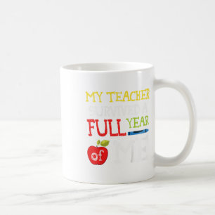 Kinder lustig letzten Schultag für Jungen Mädchen Kaffeetasse