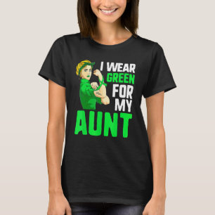 Kinder-Lymphom-Bewusstsein Rosie Ich trage Grün f T-Shirt