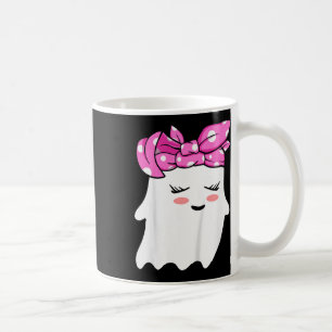 Kinder Mädchen Kleinkind glücklich Halloween Geist Kaffeetasse