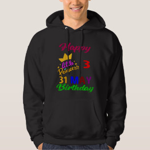 Kinder Mai Mädchen Geburtstag 31. Mai 3. Geburtsta Hoodie