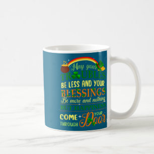 Kinder Männer Frauen Irische Segnung St. Patrick&# Kaffeetasse