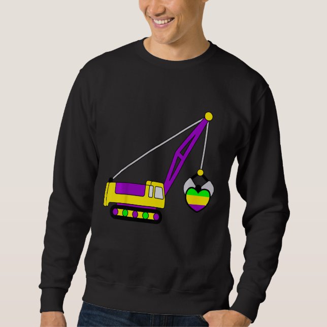 Kinder Mardi Gras Herz Ristorante da Valentino Sweatshirt (Vorderseite)