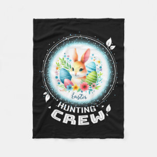 Kinder Matching Family Oaster Egg Jagen Crew Toddl Fleecedecke