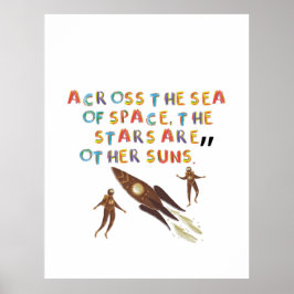 Kinder Meditation Art Poster Raum Dekoration