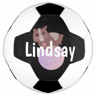 Kinder Meerschweinchen Monogramm Name Fußball