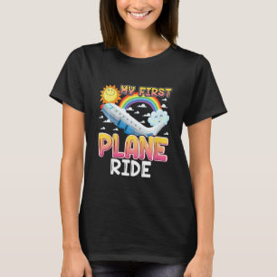 Kinder Mein erster Flug Mein erstes Flugzeug 1. T-Shirt