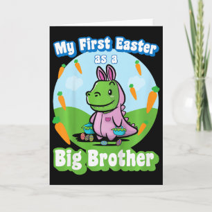 Kinder Mein erstes Ostern als großer Bruder Süßes  Karte