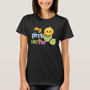 Kinder mein erstes Osteroster Hühnchen glücklich 1 T-Shirt