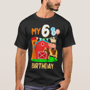 Kinder meine 6. Geburtstagsfeier Der 6 Jahre alte T-Shirt