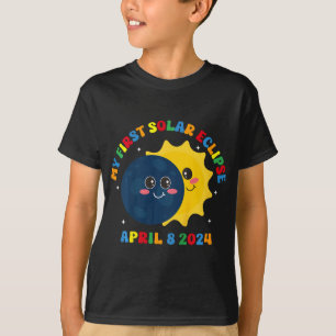 Kinder meine erste totale Solarzelle am 8. April T-Shirt