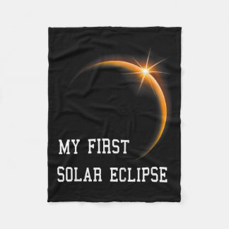 Kinder meine ersten Solar Eclipse Boys Girls 2024 Fleecedecke