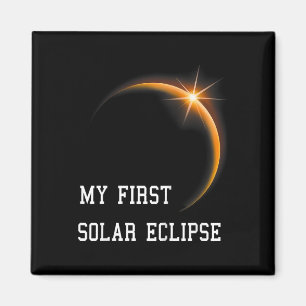 Kinder meine ersten Solar Eclipse Boys Girls 2024  Magnet