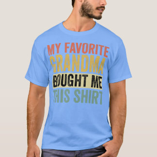 Kinder meine Lieblingsgroßmutter hat mir dieses lu T-Shirt