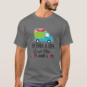 Kinder meine Oma und Opa Liebe Me Grandson Truck T-Shirt