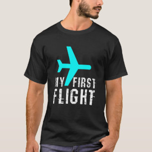Kinder meinen ersten Flug T-Shirt