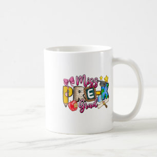 Kinder Miss Pre-k Grad Abschluss Girl Kid Letzten Kaffeetasse