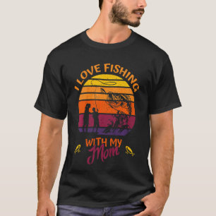 Kinder mit denen ich gerne mit meiner Mutter fisch T-Shirt