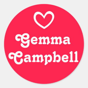 Kinder mit der Bezeichnung "Roter Aufkleber am off