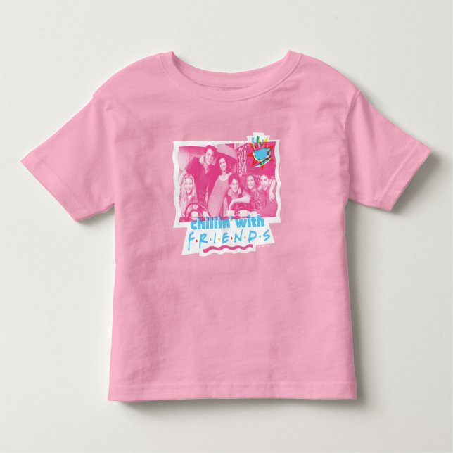 Kinder mit FRIENDS™ Kleinkind T-shirt (Vorderseite)