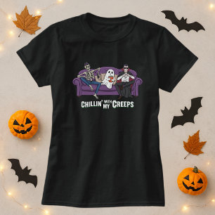 Kinder mit meinem Kopfkiefer Halloween T-Shirt