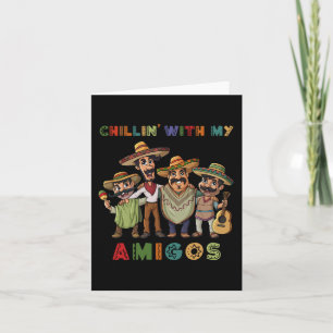Kinder mit meinen Amigos Cinco de Mayo Kinder Karte
