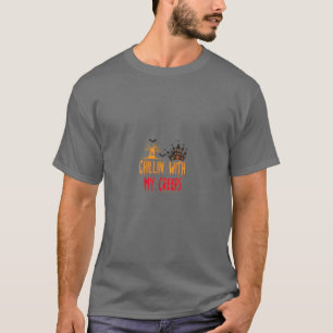 Kinder mit meinen Creeps, lustig, katzenHalloween T-Shirt