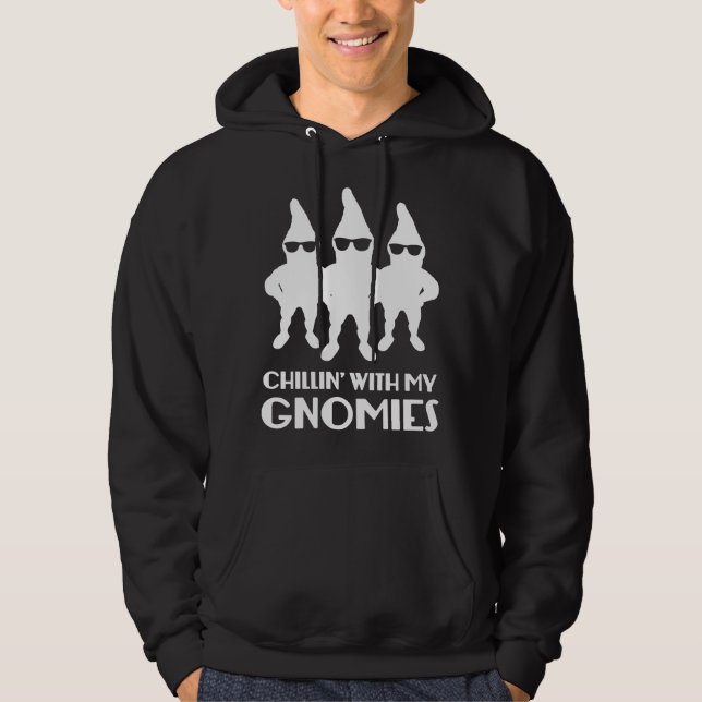 Kinder mit meinen Gnomen Hoodie (Vorderseite)